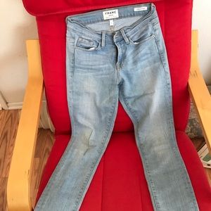 Frame jeans.